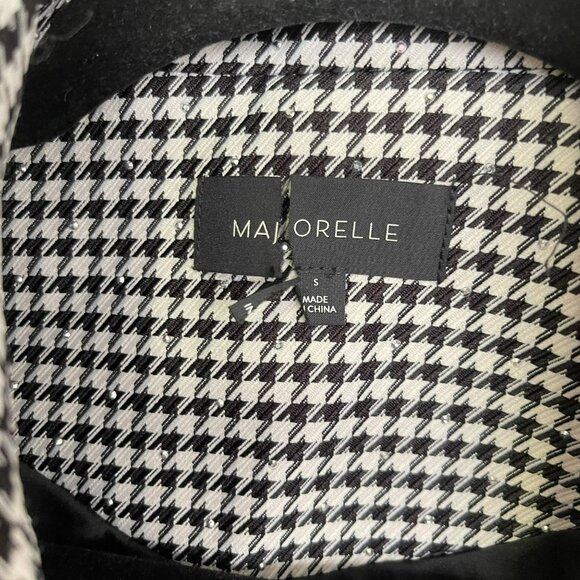 Majorelle Jacket Dress & Corset 2 Piece Set Houndstooth Sz Small NWOT - Picture 7 of 7